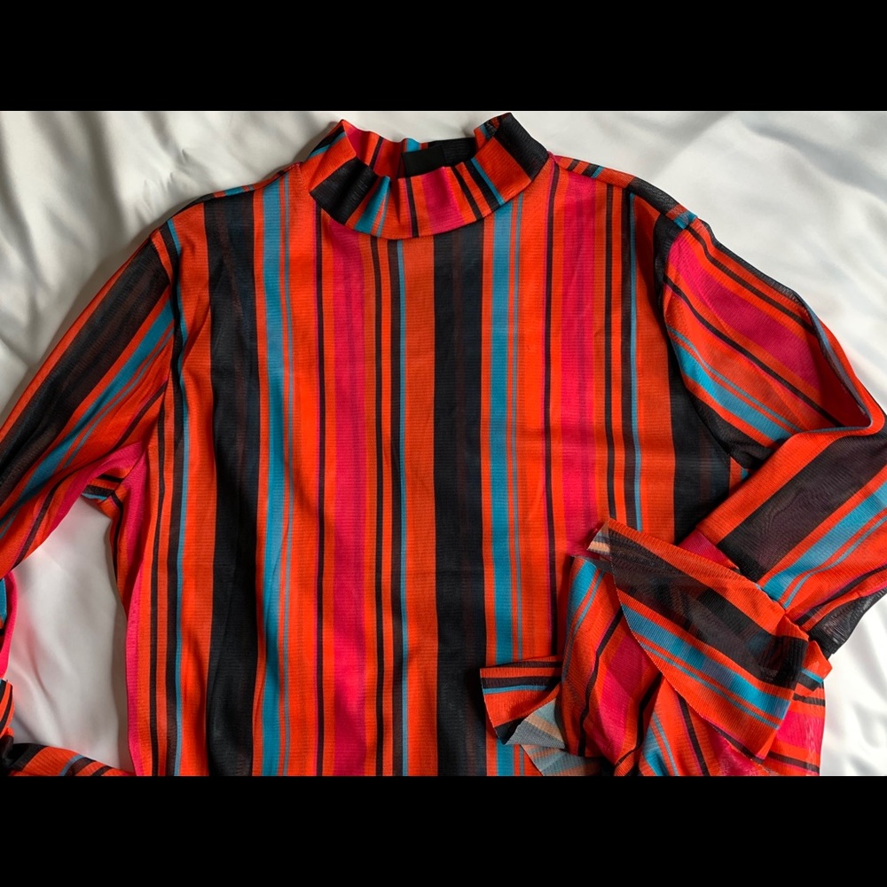 Striped Bodysuit